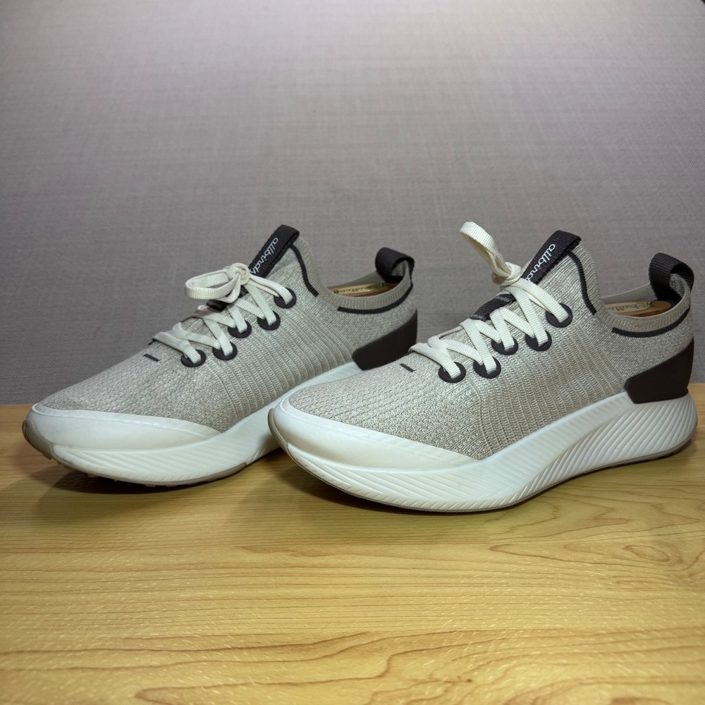 Allbirds Womens Tree Glider Stony Knit Beige Brown Sneakers NWOT Size 8W